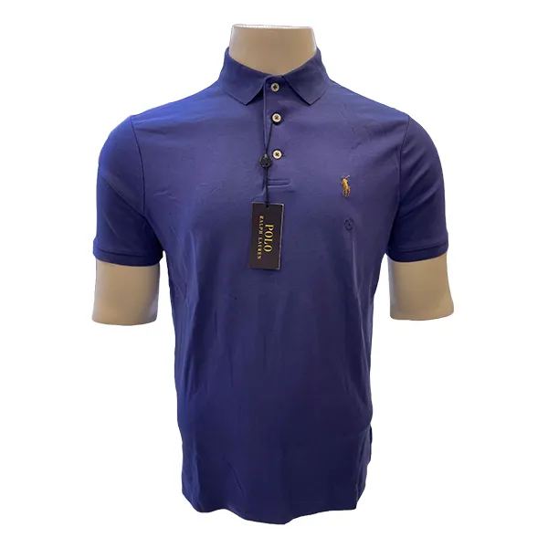Áo Polo Nam Ralph Lauren 710660606136 Màu Xanh Tím Size S - Thời trang - Vua Hàng Hiệu