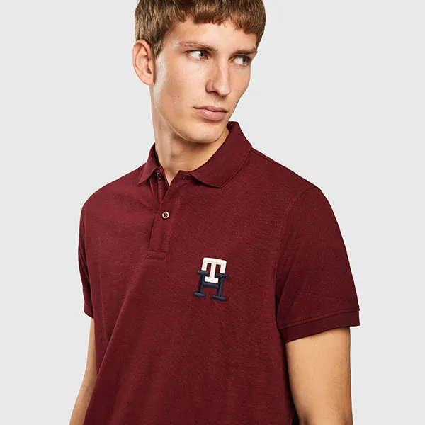 Áo Polo Nam Tommy Hilfiger 78j9451601- GD04 Màu Đỏ Đô Size L
