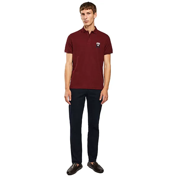 Áo Polo Nam Tommy Hilfiger 78j9451601- GD04 Màu Đỏ Đô Size L
