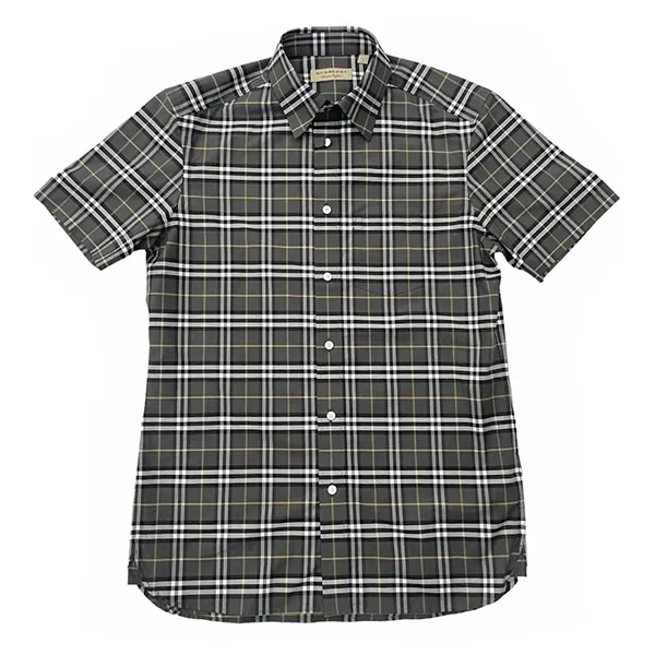 Áo Sơ Mi Nam Burberry BBR Short-Sleeve 8008424 Phối Màu Size L