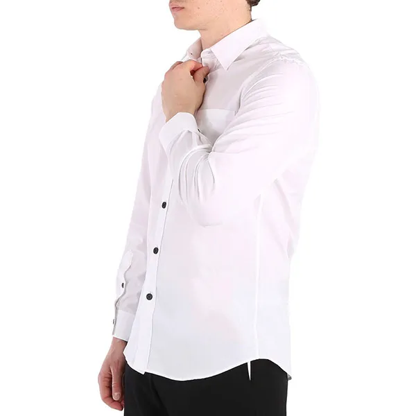 Áo Sơ Mi Nam Burberry White Copthall Long Sleeve Dress Shirt 8026151 Màu Trắng Size 39 - Thời trang - Vua Hàng Hiệu