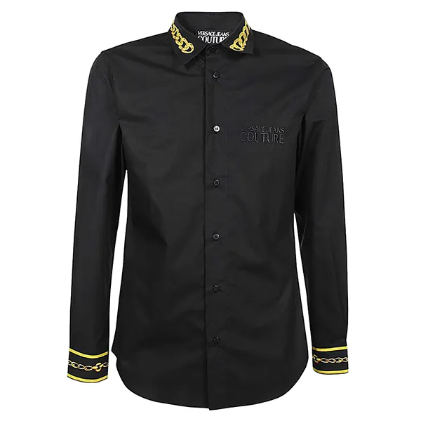 Áo Sơ Mi Nam Versace Jeans Couture 75GAL2SC Màu Đen Size 44 - Thời trang - Vua Hàng Hiệu