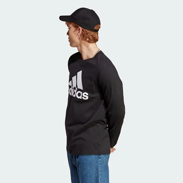 Áo Thun Nam Adidas Essentials Long Sleeve Tshirt IC9308 Màu Đen Size L