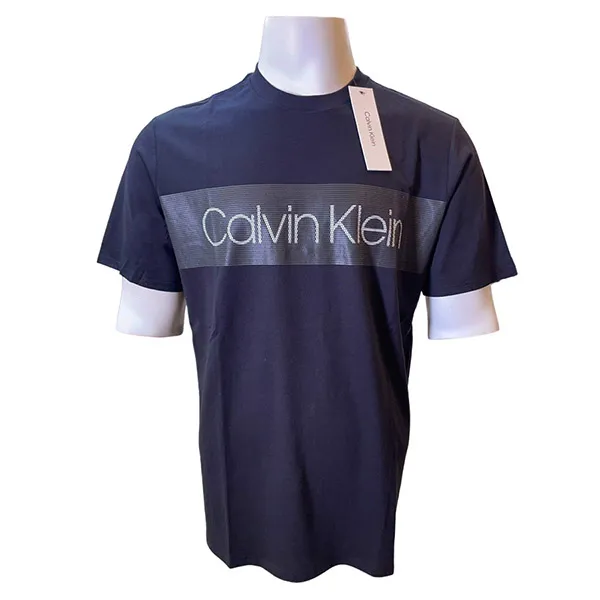 Áo Thun Nam Calvin Klein CK SP40590050 - GC03 Tshirt Màu Xanh Đen Size L - Thời trang - Vua Hàng Hiệu
