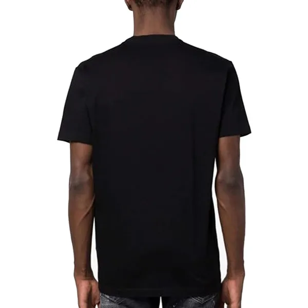 Áo Thun Nam Dsquared2 Fashionable Short Sleeved Round Neck Men's Tshirt S74GD1157 Màu Đen Size S - Thời trang - Vua Hàng Hiệu