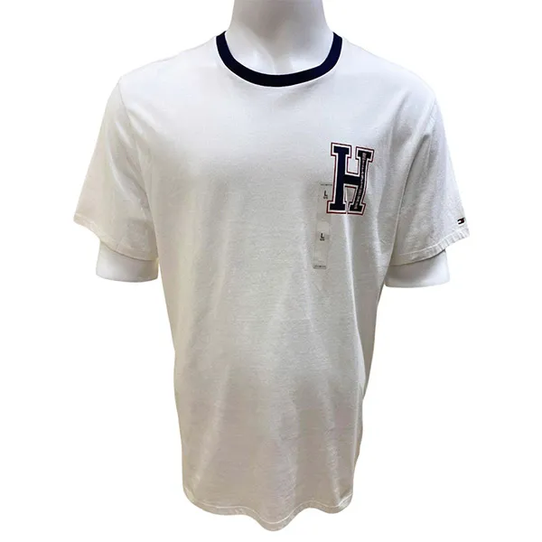 Áo Thun Nam Tommy Hilfiger Chữ H 78j3559110 Màu Trắng Size L - Thời trang - Vua Hàng Hiệu