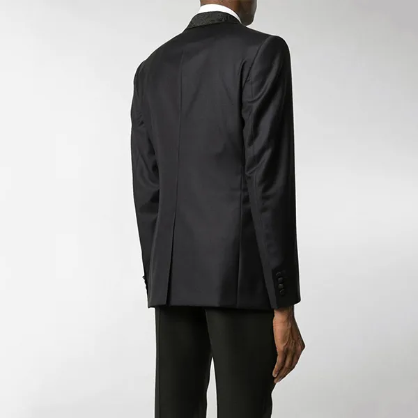 Áo Vest Nam Dolce & Gabbana D&G DNA Sicily Tuxedo Blazer Màu Đen Size 46 - Thời trang - Vua Hàng Hiệu