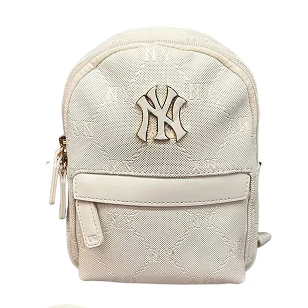Balo Trẻ Em MLB Kids Backpack New York Yankees 7ABKMD64N-50CRS Màu Trắng
