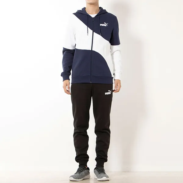 Bộ Thể Thao Nam Puma Men's Jersey Top and Bottom Set Tracksuit 678434 Màu Xanh Navy Size S - Thời trang - Vua Hàng Hiệu