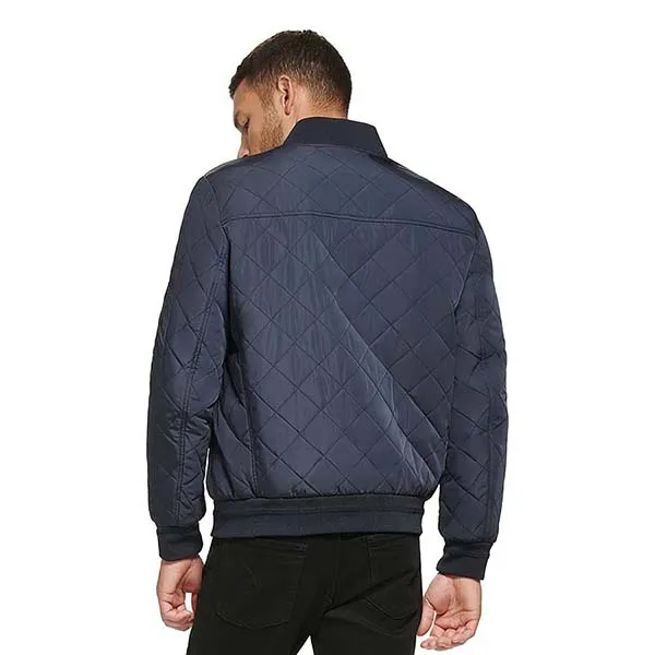 Áo Bomber Nam Calvin Klein CK Men's Quilted Bomber Jacket True Màu Xanh Navy Size S - Thời trang - Vua Hàng Hiệu