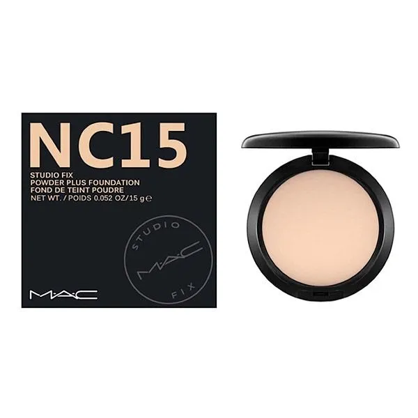 Combo 3 Món Trang Điểm MAC (Kem Nền NC15 + Phấn Phủ NC15 + Son MAC 480) - Trang điểm - Vua Hàng Hiệu