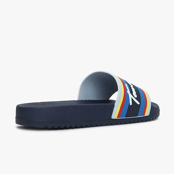 Dép Nam Tommy Hilfiger DARK BLUE SY Màu Xanh Size 44.5