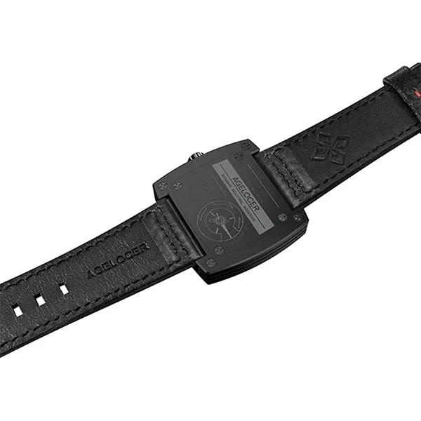 Đồng Hồ Nam Agelocer Automatic Watch 5604J4 Màu Đen