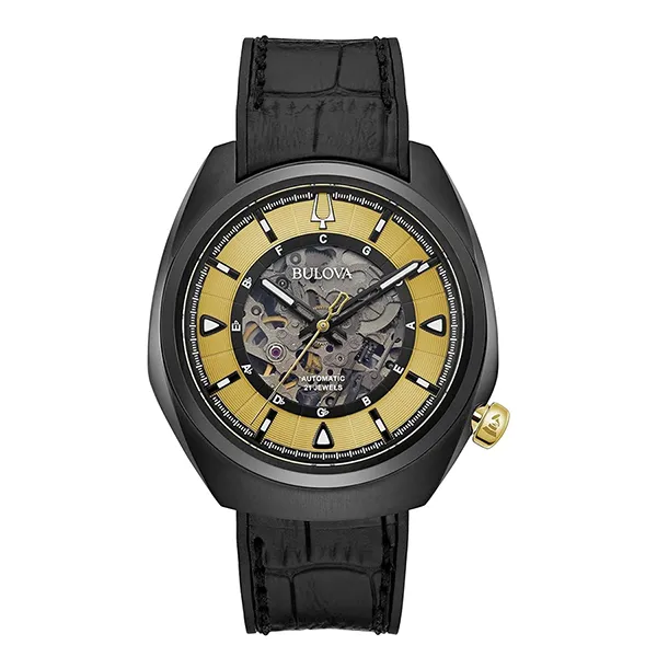 Đồng Hồ Nam Bulova Grammy Automatic Skeleton Watch 98A241 Màu Đen - Đồng hồ - Vua Hàng Hiệu
