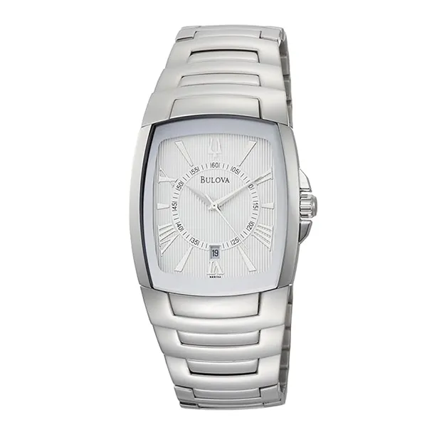 Đồng Hồ Nam Bulova Men's Quartz Watch 96B124 Màu Bạc
