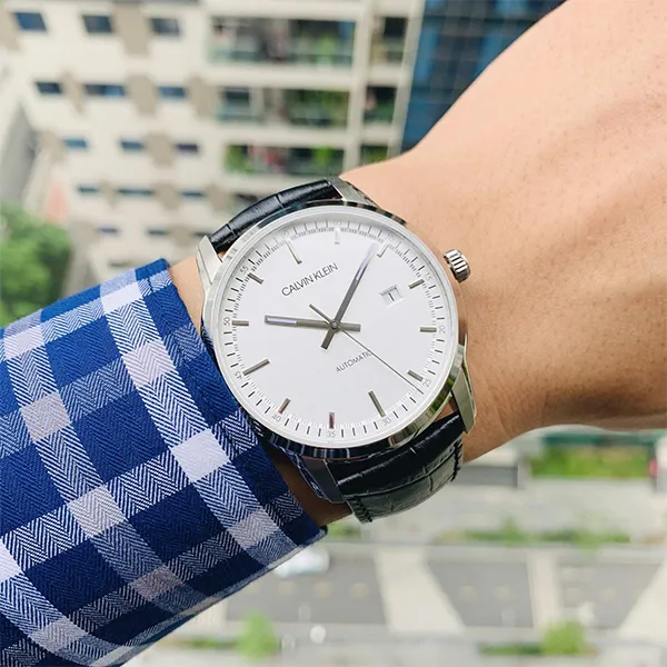 Đồng Hồ Nam Calvin Klein CK Automatic Infinite K5S341CX Màu Đen Bạc - Đồng hồ - Vua Hàng Hiệu