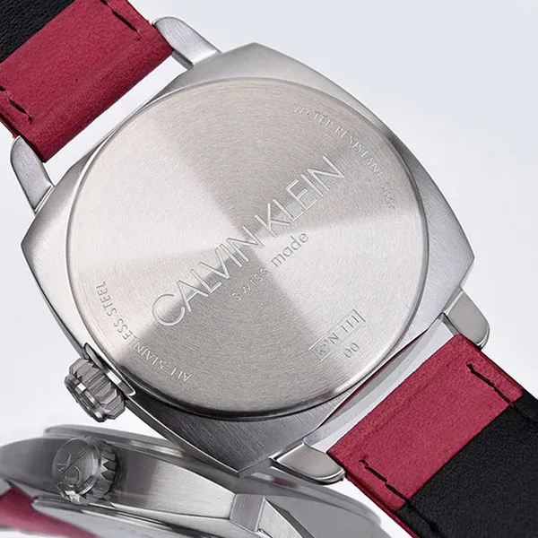 Đồng Hồ Nam Calvin Klein Quartz K9N111ZN Frater Màu Xanh Đỏ