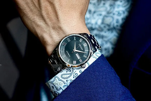Đồng Hồ Nam Citizen Automatic NH8360-80E Màu Bạc