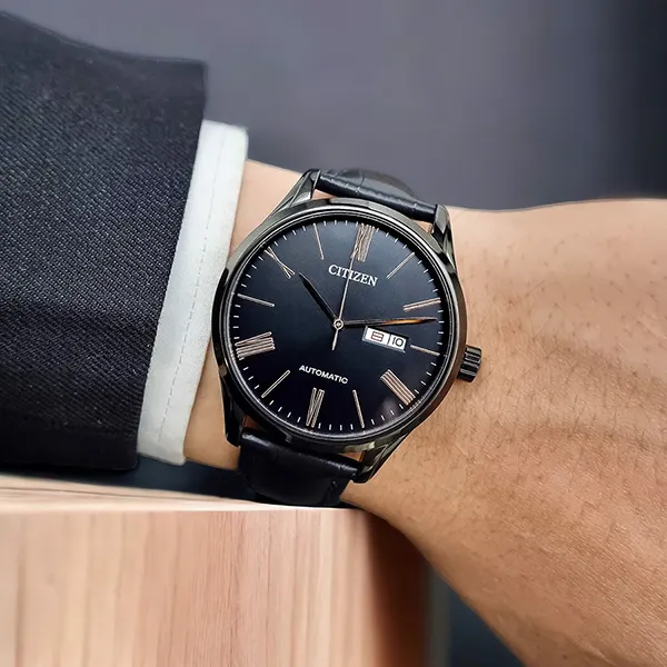 Đồng Hồ Nam Citizen Automatic NH8365-19F Màu Đen