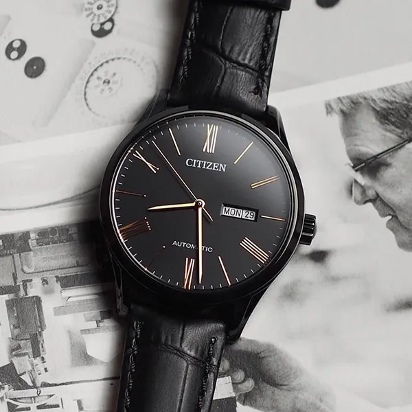 Đồng Hồ Nam Citizen Automatic NH8365-19F Màu Đen