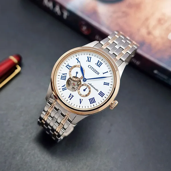 Đồng Hồ Nam Citizen Automatic NP1026-86A Màu Demi (Vàng-Bạc) - Đồng hồ - Vua Hàng Hiệu