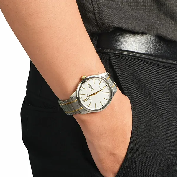 Đồng Hồ Nam Citizen Automatic Watch NH7524-55A Màu Bạc/Gold