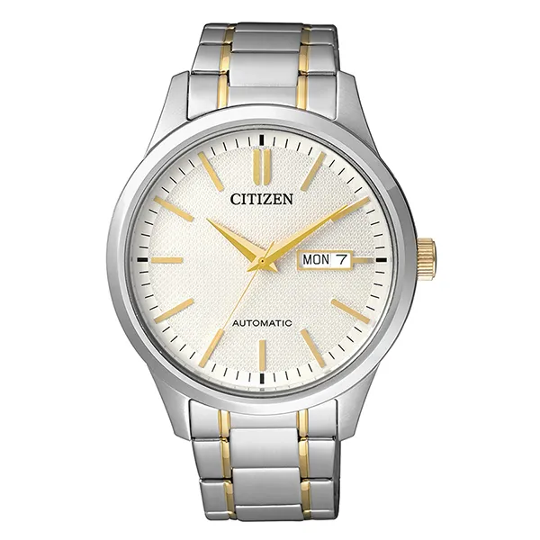 Đồng Hồ Nam Citizen Automatic Watch NH7524-55A Màu Bạc/Gold