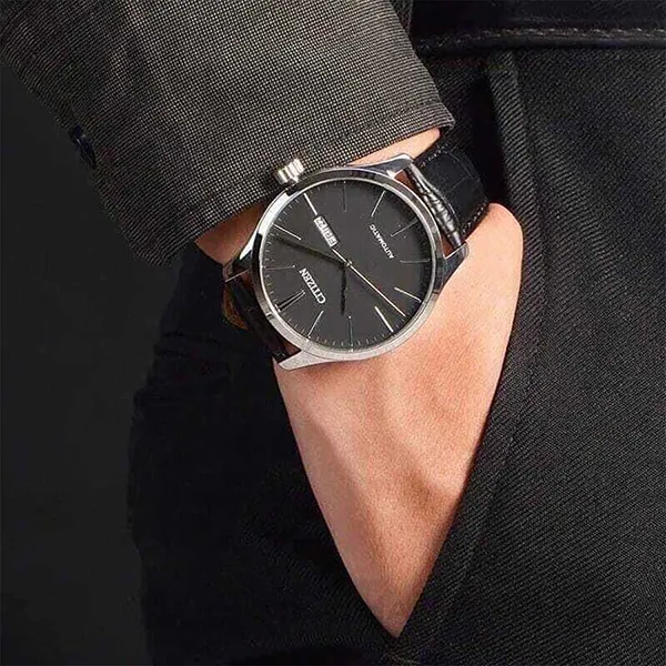 Đồng Hồ Nam Citizen Automatic Watch NH8350-08E Màu Đen