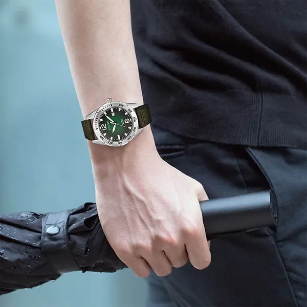 Đồng Hồ Nam Citizen BI1041-06X Màu Xanh