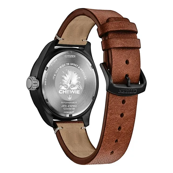 Đồng Hồ Nam Citizen Chewbacca Eco-Drive Watch AW5008-06W Màu Nâu - Đồng hồ - Vua Hàng Hiệu