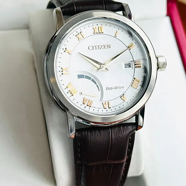 Đồng Hồ Nam Citizen Eco-Drive AW7020-00A Màu Nâu