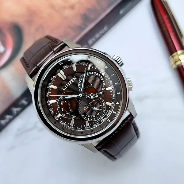 Đồng Hồ Nam Citizen Eco-Drive Watch BU2020-29X Màu Nâu - Đồng hồ - Vua Hàng Hiệu