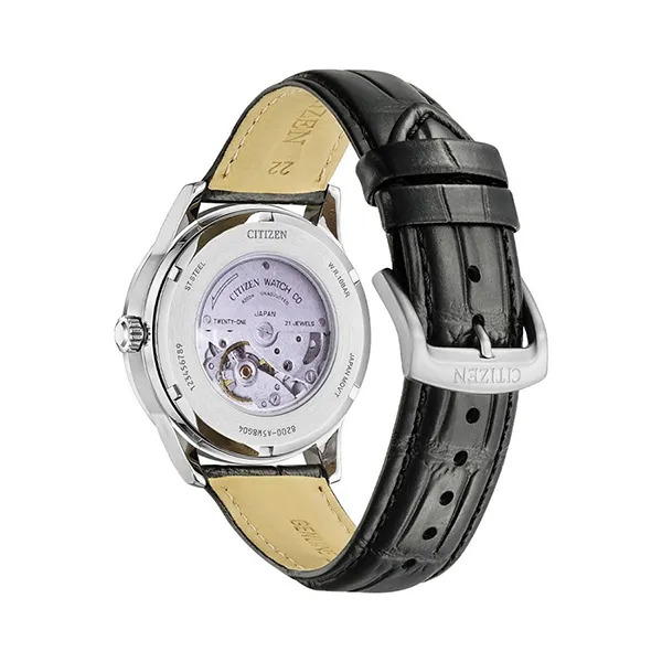 Đồng Hồ Nam Citizen Mechanical Automatic Watch NH8400-10A Màu Đen - Đồng hồ - Vua Hàng Hiệu