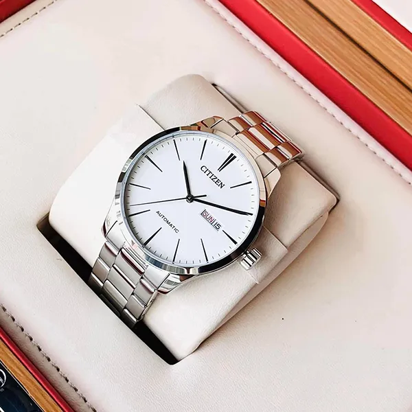 Đồng Hồ Nam Citizen Mechanical NH8350-83A Màu Bạc