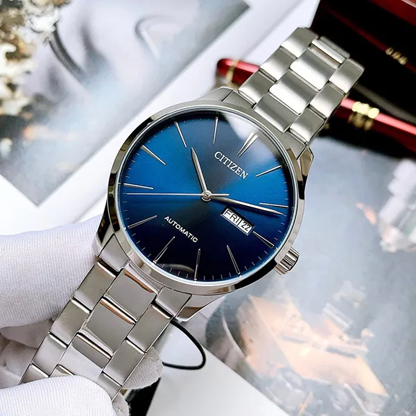 Đồng Hồ Nam Citizen Mechanical NH8350-83L Màu Bạc