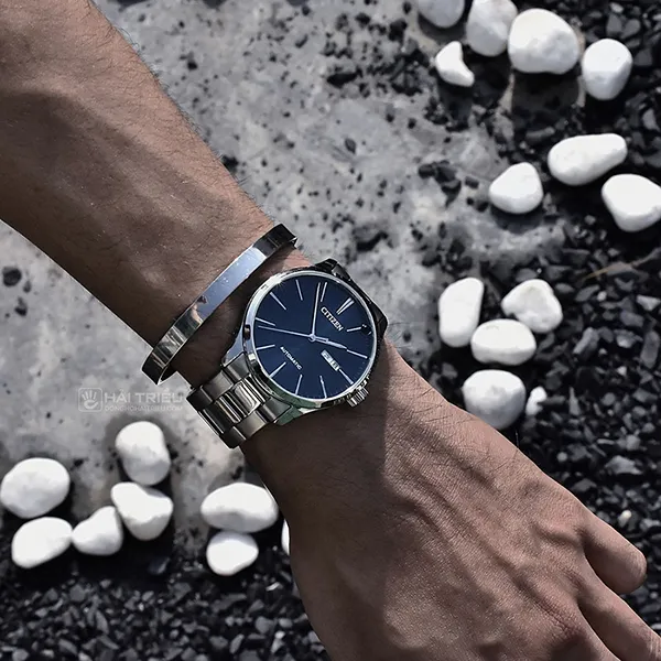 Đồng Hồ Nam Citizen Mechanical NH8350-83L Màu Bạc