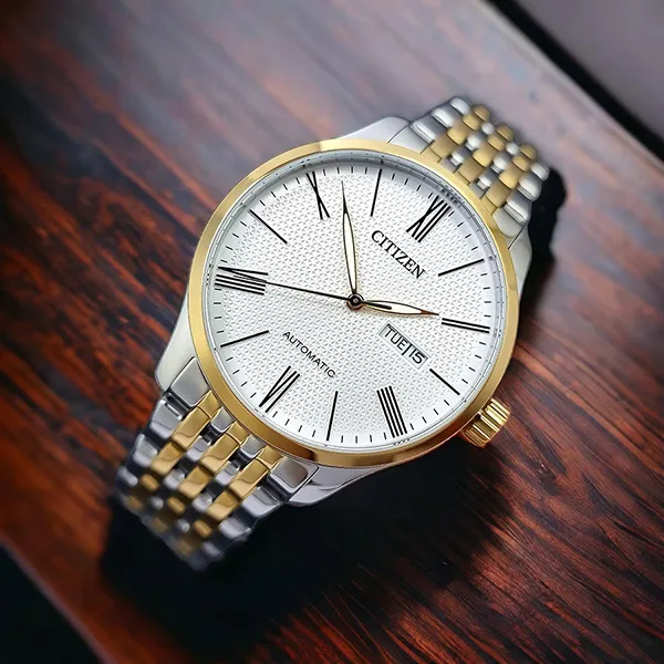 Đồng Hồ Nam Citizen Mechanical NH8354-58A Màu Demi (Vàng - Bạc) - Đồng hồ - Vua Hàng Hiệu