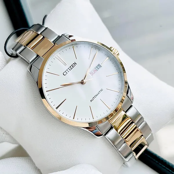 Đồng Hồ Nam Citizen Mechanical NH8356-87A Màu Demi (Vàng - Bạc) - Đồng hồ - Vua Hàng Hiệu