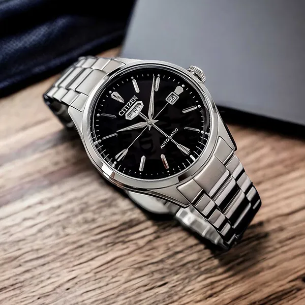 Đồng Hồ Nam Citizen NH8391-51E Màu Đen Bạc - Đồng hồ - Vua Hàng Hiệu