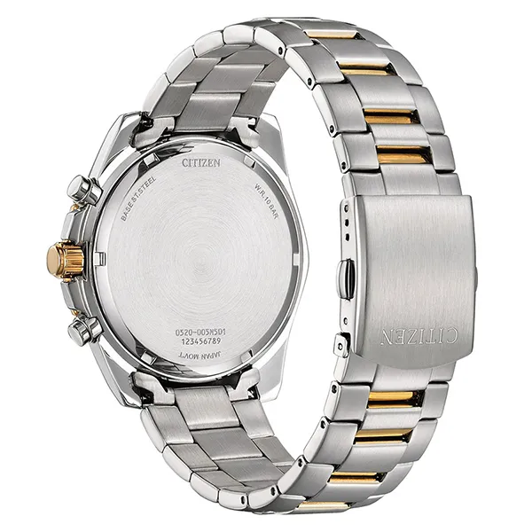 Đồng Hồ Nam Citizen Quartz Gents Watch AN8206-53L Màu Bạc/Vàng Gold