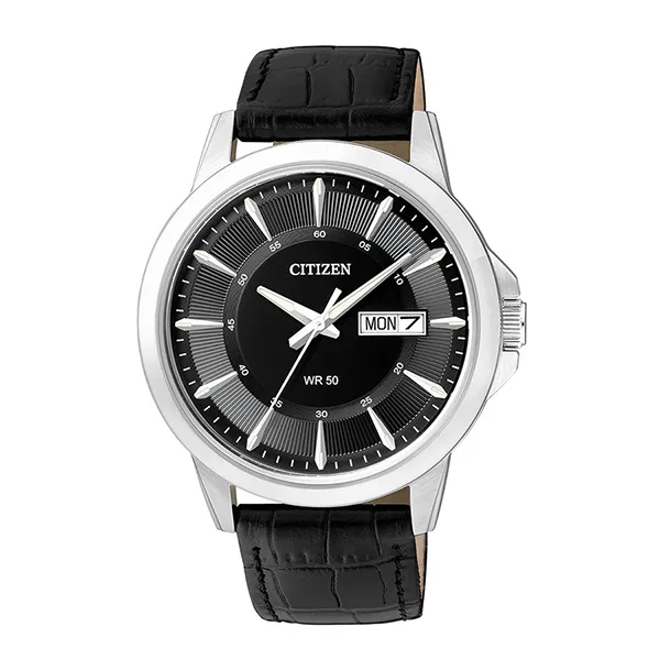 Đồng Hồ Nam Citizen Quartz Watch BF2011-01E Màu Đen