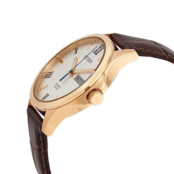 Đồng Hồ Nam Citizen Quartz Watch BF2023-01A Màu Nâu