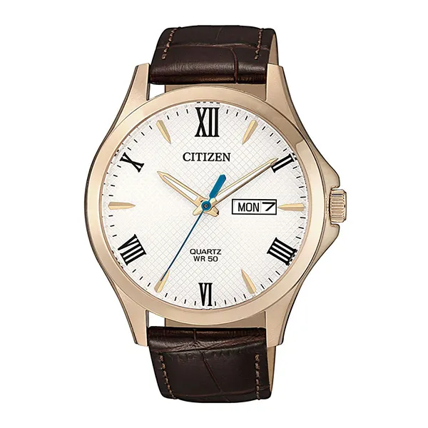 Đồng Hồ Nam Citizen Quartz Watch BF2023-01A Màu Nâu