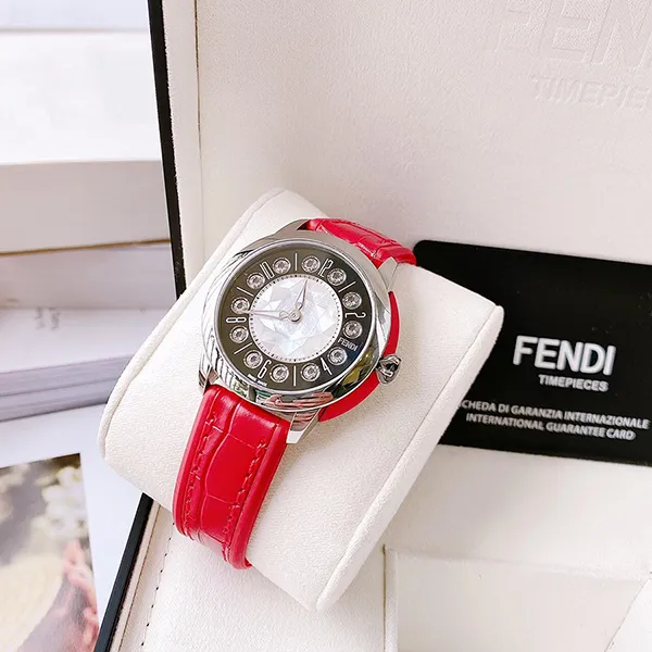 Đồng Hồ Nam Fendi Ishine Watch F136031573T01 Size 38mm Màu Đỏ - Đồng hồ - Vua Hàng Hiệu