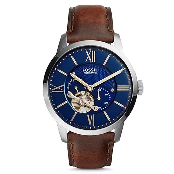 Đồng Hồ Nam Fossil Townsman Automatic Brown Leather Watch ME3110 Màu Nâu - Đồng hồ - Vua Hàng Hiệu