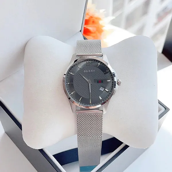 Đồng Hồ Nam Gucci G-Timeless YA126315 Màu Bạc