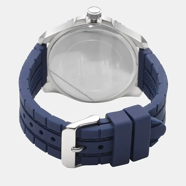 Đồng Hồ Nam Guess Men's Silicone Watch U0798G2 Màu Xanh Navy
