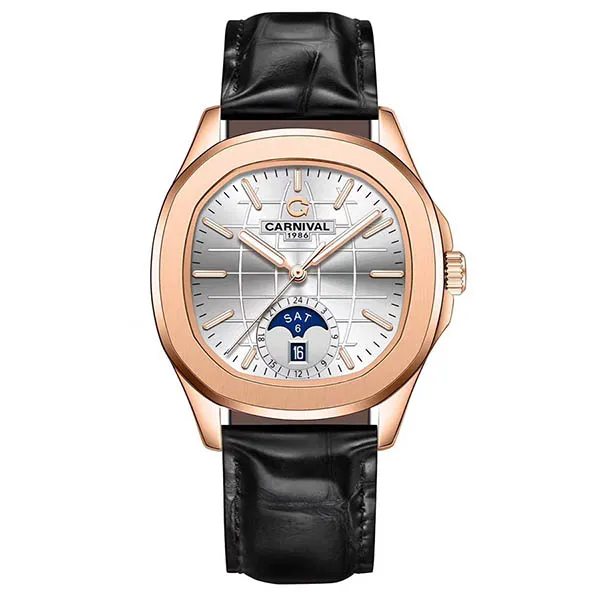 Đồng Hồ Nam I&W Carnival Aquanus Watch 8113G-VH-DD-T Màu Đen
