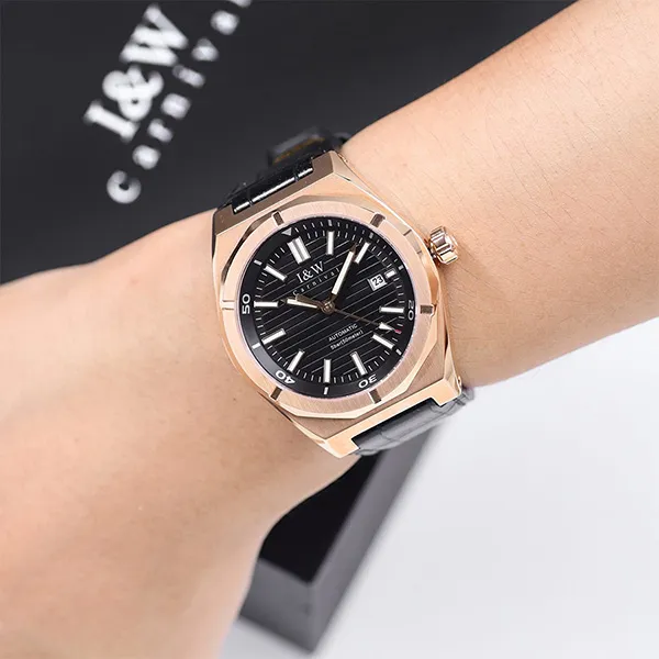 Đồng Hồ Nam I&W Carnival Automatic Watch 711G15 Màu Đen - Đồng hồ - Vua Hàng Hiệu