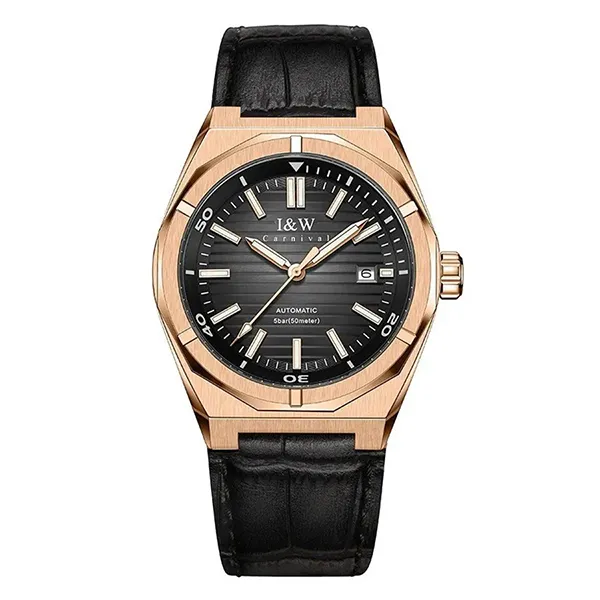 Đồng Hồ Nam I&W Carnival Watch 711G15 Màu Đen